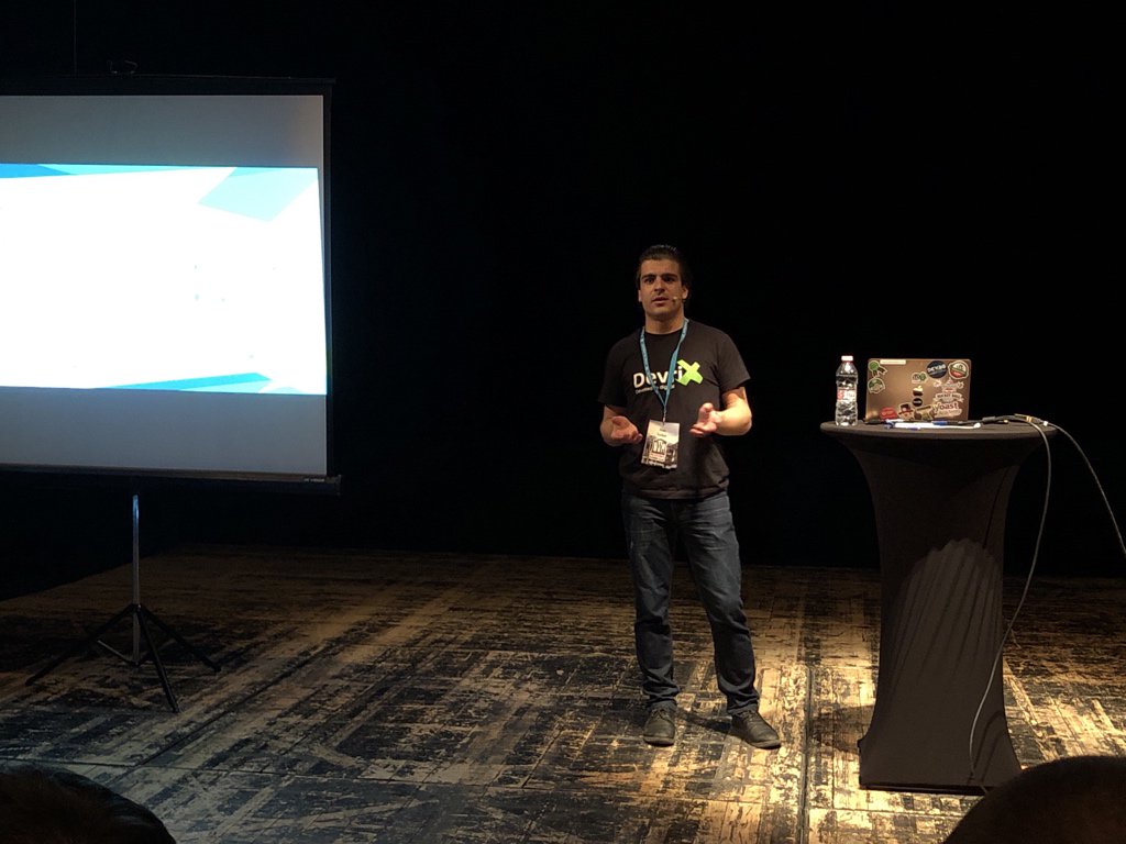 kdankov's tweet image. First time speaking at WordCamp! @DianTankov is entertaining and cool.
WordPress outside coding 
#TeamDevriX #WCPLD