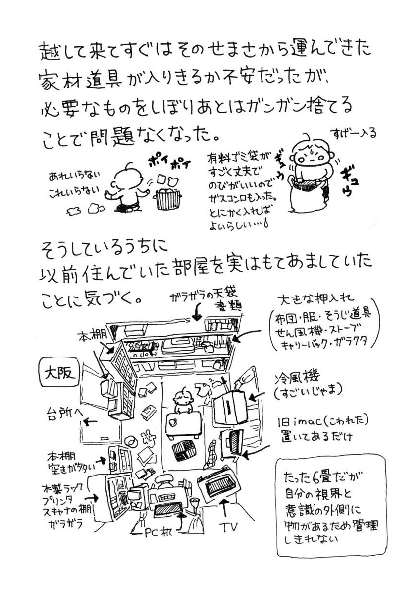 3つ目は頭痛がひどすぎて拝み屋に行ってみたら・・・という内容。4つ目は大阪から東京に引っ越ししたこと、その中での変化をまとめたもの。 
