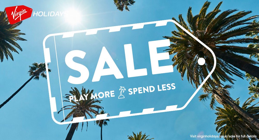 Where will you go in our Summer Sale? ☀ Stop by @VirginHolidays <a href="/TweetBluewater/">Bluewater</a> and #SeizeTheHoliday.