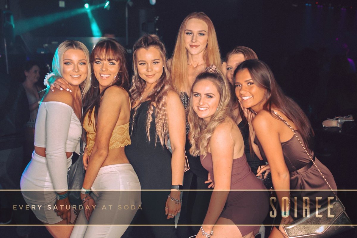 Make sure you’re joining us for this weeks Soiree Saturday tonight! 🎉

Guestlist / VIP - still available ✅
Tables - Limited ⚠️

Contact the bookings team today; ✉Bookings@thesodabar.com
☎ 02920 398380