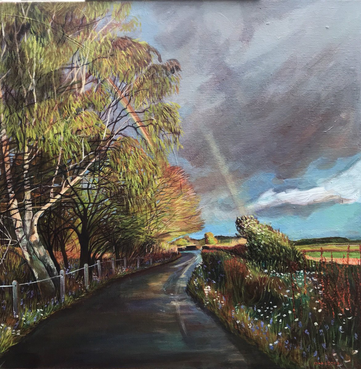 A day in Spring, 6pm today .