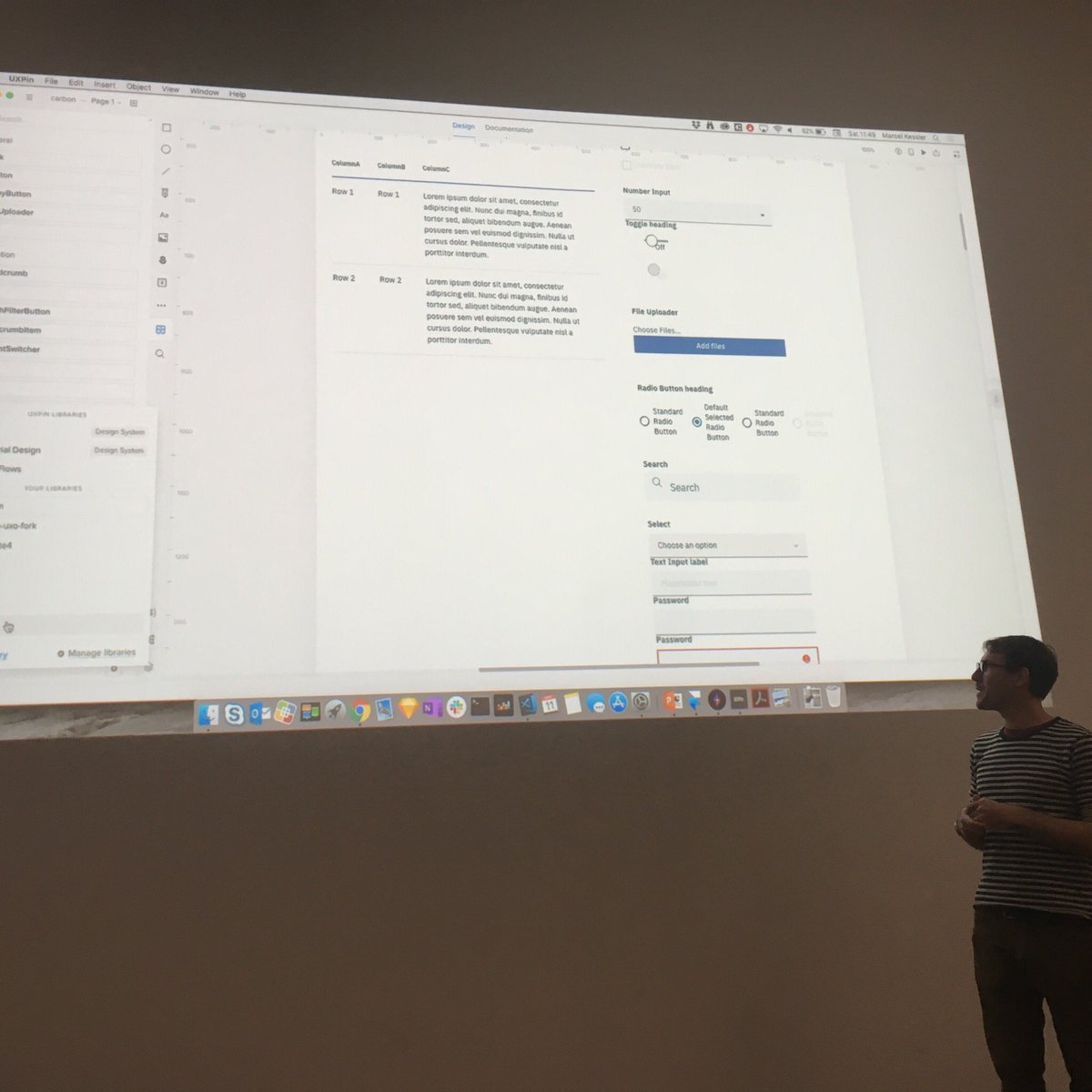 ChristophDubach's tweet photo. UXPin Merge and Framer Bridge look quite promising! #uxcampch #designfromcode #reactjs @cheesenoc https://t.co/4uzMYQtE9n