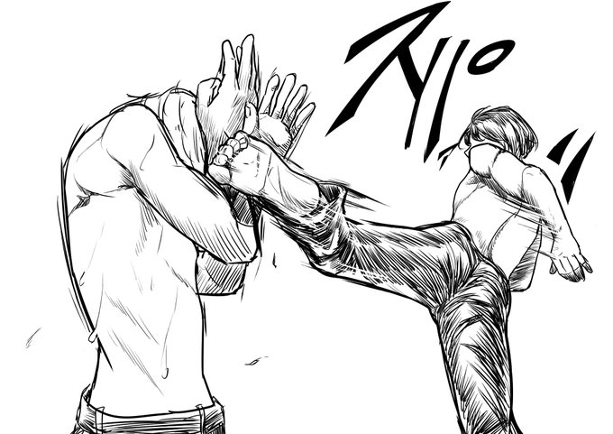 アクションポーズ描くの難しいけど楽しいなこれ!
あと久川凪ちゃん可愛いよね 