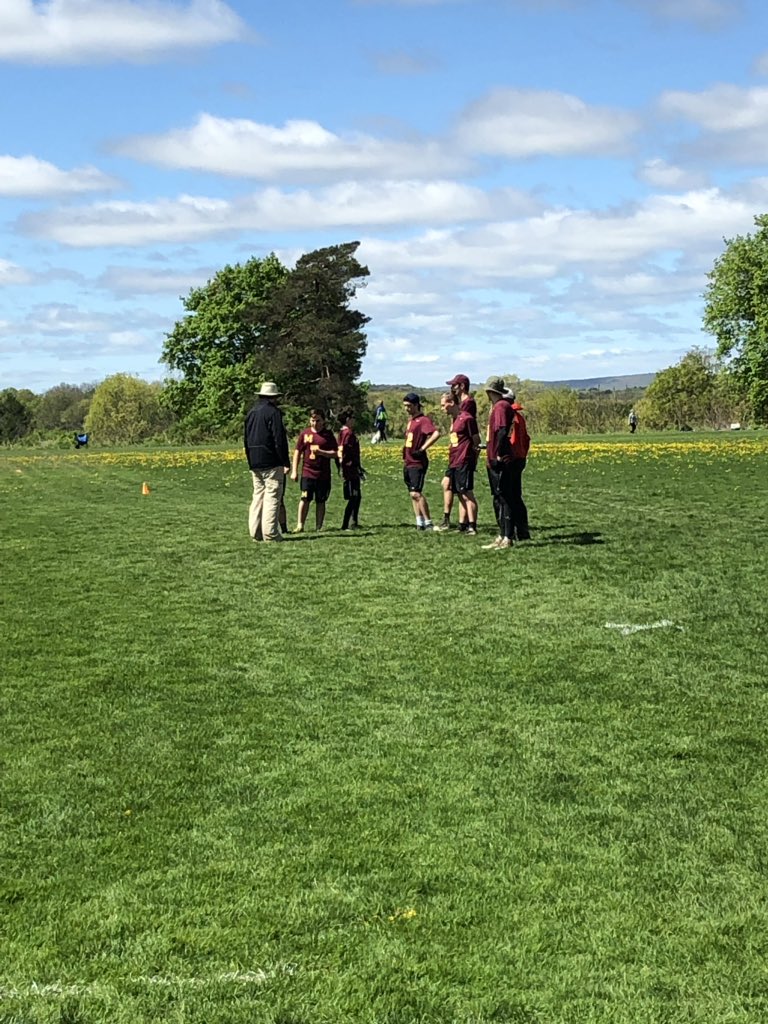 m_prep's tweet photo. Coach Schafer gives instructions to #VUltimate in their match against @WatkinsonSchool in the State Tournament #GoKnights https://t.co/nrzPnuPKHO