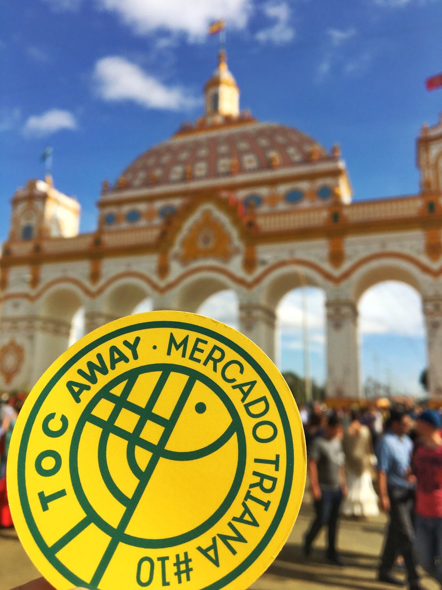 toc_away's tweet photo. #EsFeria en #Sevilla y estamos en el Mercado de Triana disfrutando. Ole! Aún seguimos aquí 😉

Pásate por TOC AWAY!💥 Pídete un #Tocke 🥙🥢 o un  #tocata 🍔 y vas a flipar 🍻 con nuestra cerveza artesanal #LaInktocable 

👉 https://t.co/jJRGJcM7E9
•
#feriadeabril #feriadesevilla https://t.co/ZhxrfDa0ul