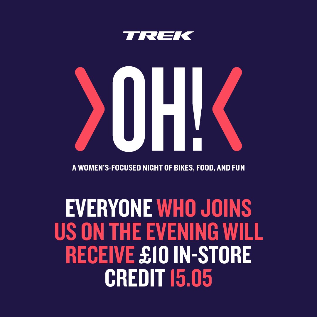 It just got even better, attend our Women's Open House event and receive £10 of instore credit ! Click the link below to confirm your place today 😀
facebook.com/events/2805038… #theoutdoorcity #womenonbikes #sheffieldissuper