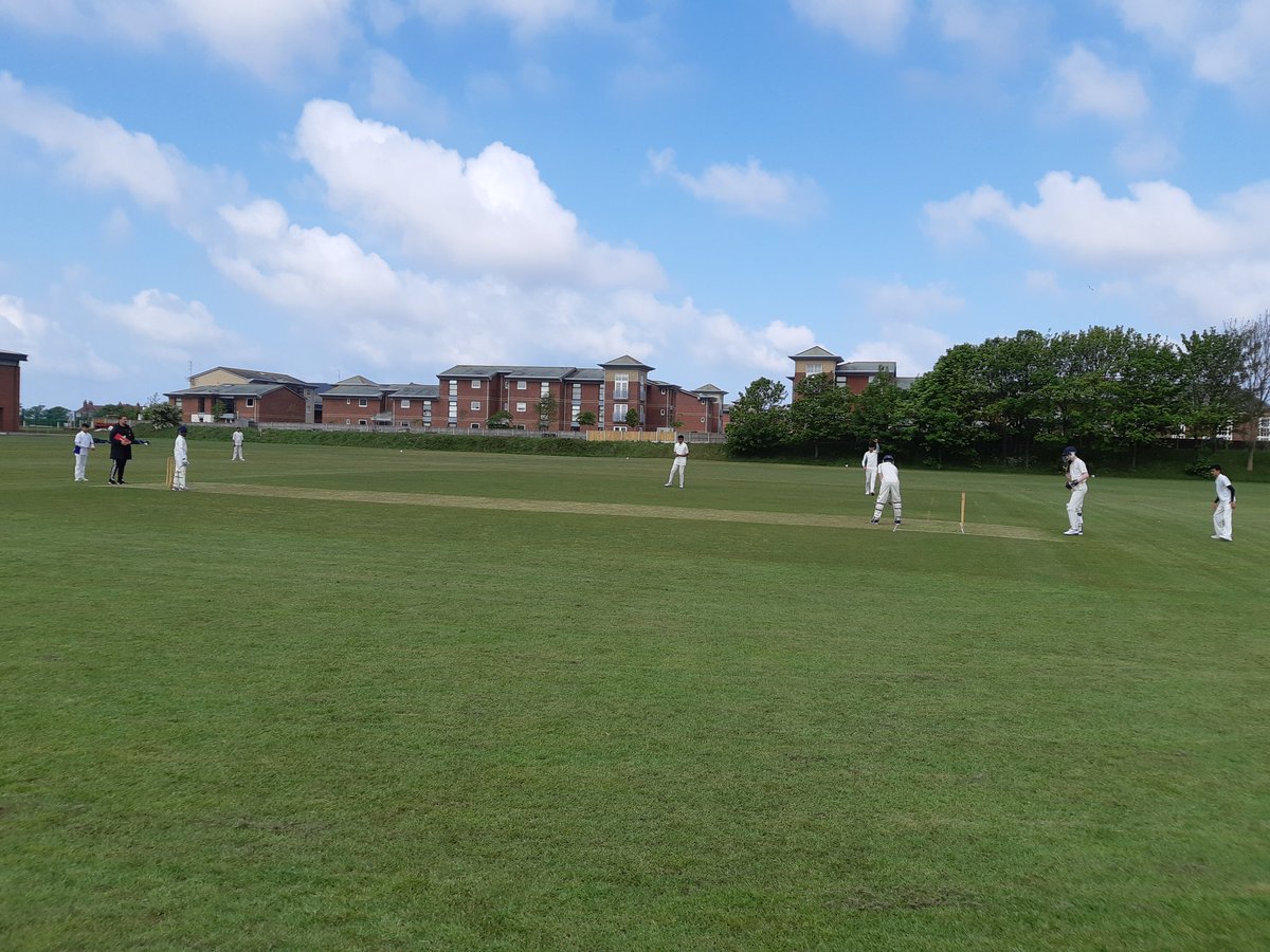 Great morning of cricket for AKS U14s against @QEGS_Blackburn. player of the match Daniel with 20 runs and 3 wickets.