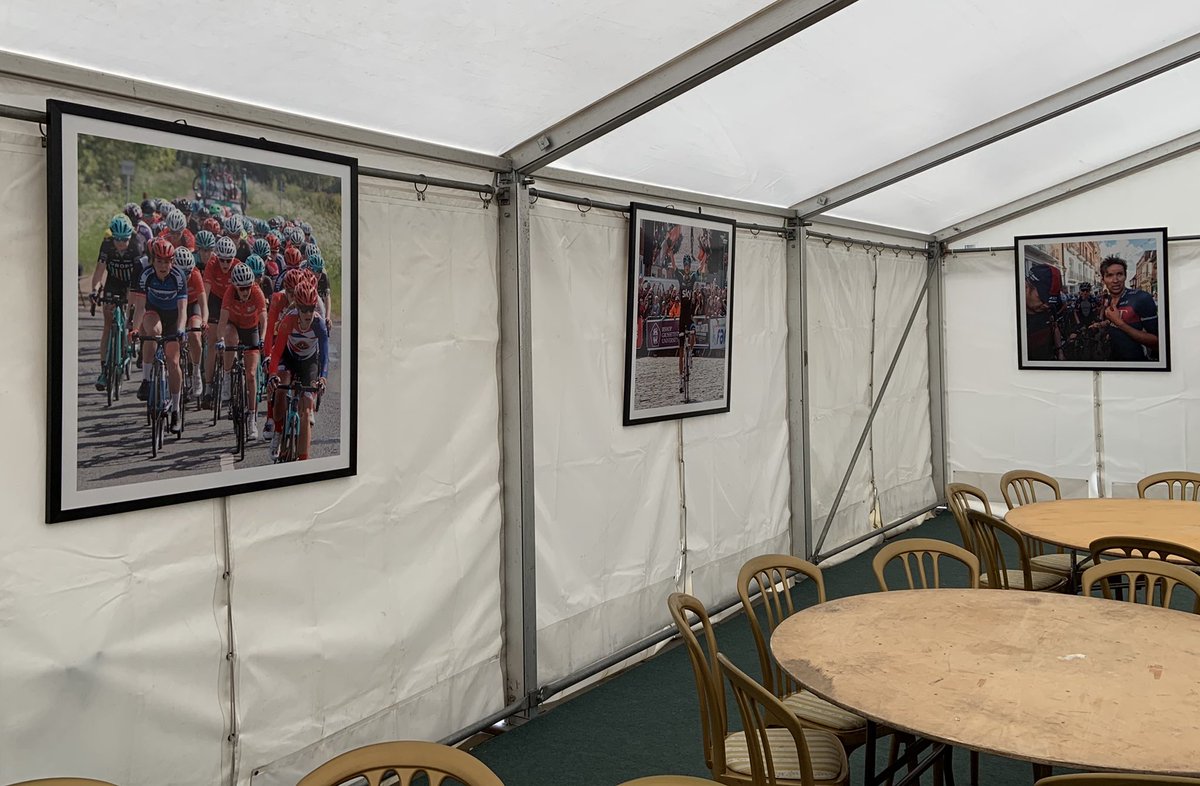 LincolnGrandPri's tweet image. Hospitality is taking shape with these giant prints of previous years from @digitalcrow