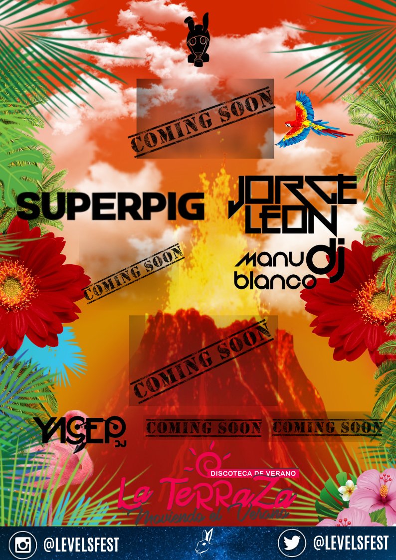 levelsfest's tweet photo. Seguimos sumando artistas a nuestro Line-Up. Mañana, contamos con nueva confirmación! 🤯🌋 El festival más comercial de reggaetón y música electrónica, este próximo 28 de Junio. En Tomelloso.
#LevelsSound https://t.co/PAzyrokEba