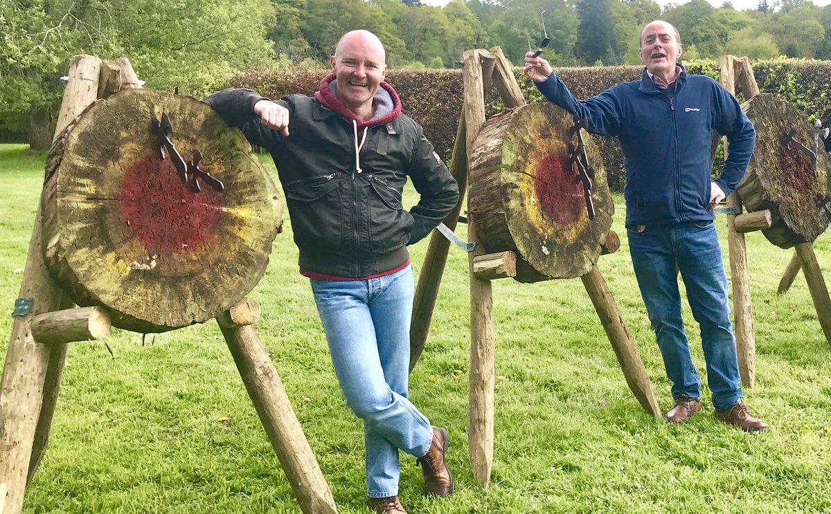 roxburgheshoot's tweet photo. Fantastic Father’s Day offer, treat Dad to something different - Clay Shooting &amp; Tomahawk Throwing all for only £40 pp 16/6/19 click link to choose your time slot, bookings only - first come basis https://t.co/TdC8Ty6x4v https://t.co/j0oIcTlppA