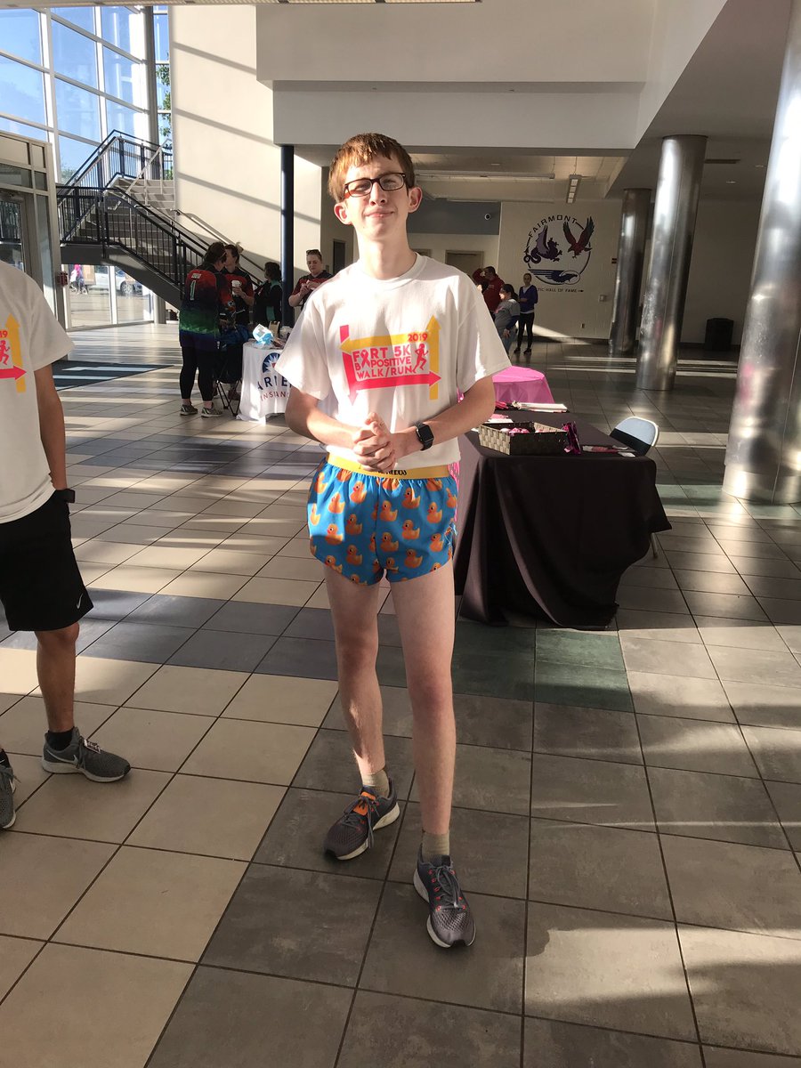 malhullinger's tweet photo. loved the @Fort5K (especially max’s shorts) 💗💛 https://t.co/X5omAurXdG