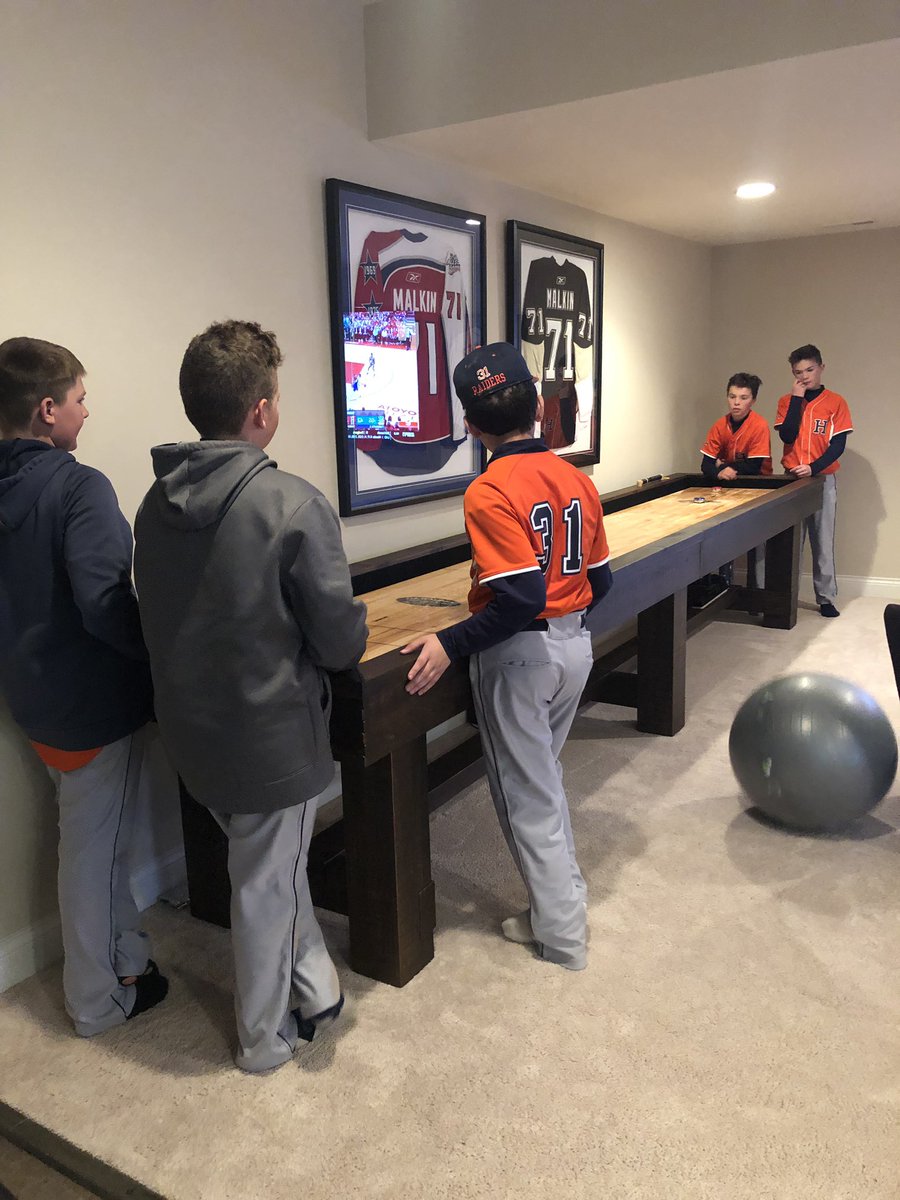11u2019's tweet photo. A little bit of team bonding and R&amp;R between games. 💙⚾️🧡 #hybo11ublue #thanksGGandCoachGreg https://t.co/Z4qbR3ARbj