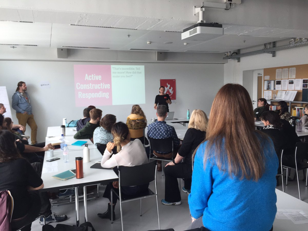 <a href="/cate_zh/">Cate Mackenzie</a> running a great #ux of you #workshop <a href="/uxcampch/">UX Camp Switzerland</a> - think how you treat yourself and others #positivepsychology #dontbeamango
