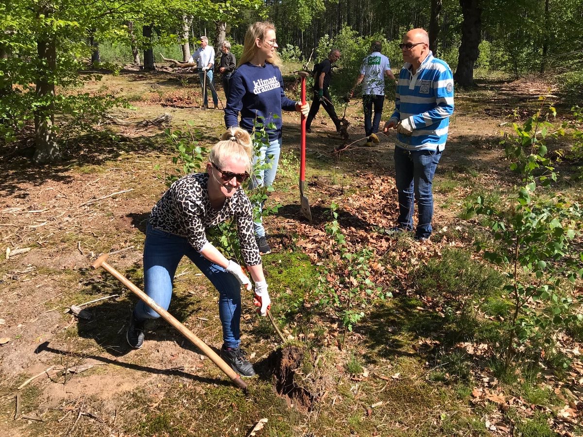 Ilsezaal's tweet photo. Nog even de handen uit de mouwen steken in het Goois natuurreservaat #Doen66 #Doen66G&amp;V https://t.co/sIUZCV6TpL