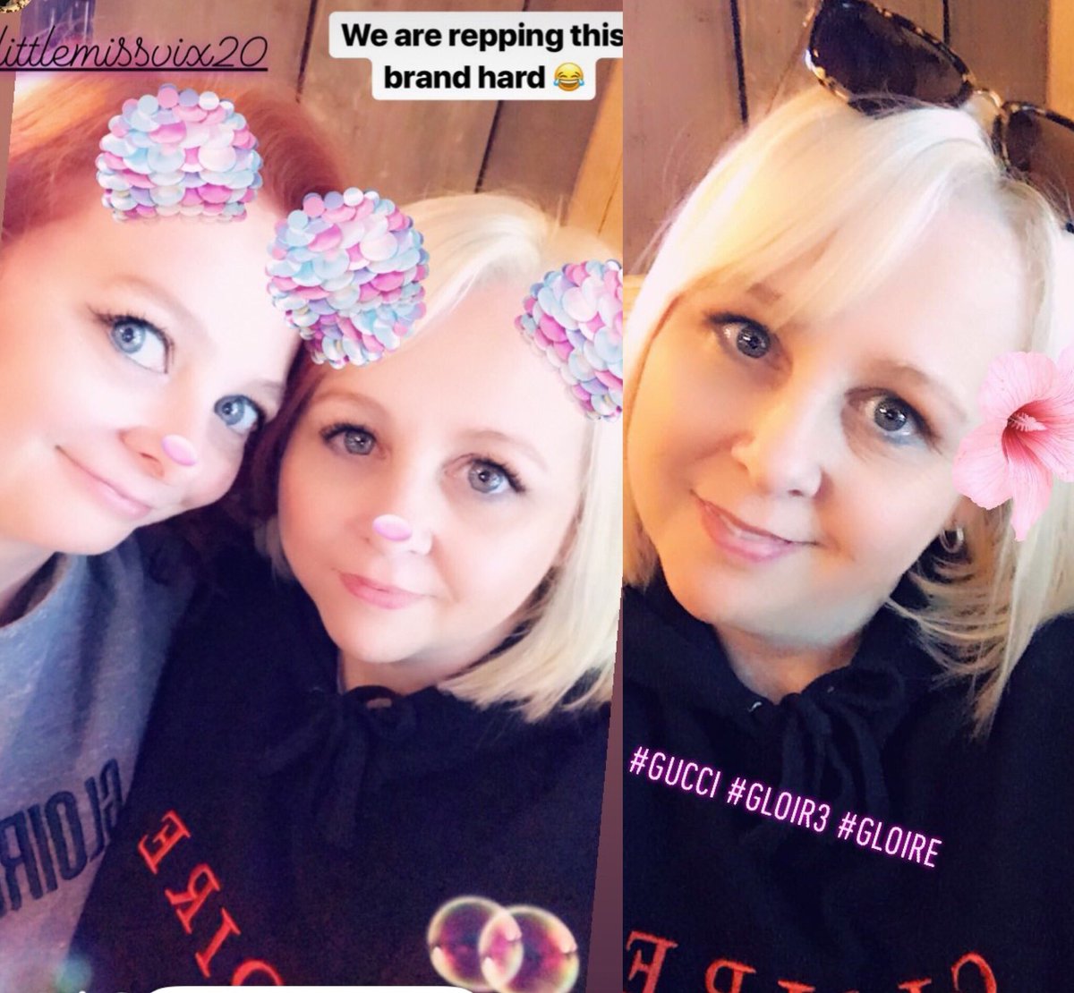 littlemissvix20's tweet photo. Could we be repping this brand any harder....I do love this hoodie @gloiiire go get yours before itโs out of stock again ๐#LexieB #Jackstans #JacksonKrecioch #gloir3 #Gloire https://t.co/WcHhJwUg4s