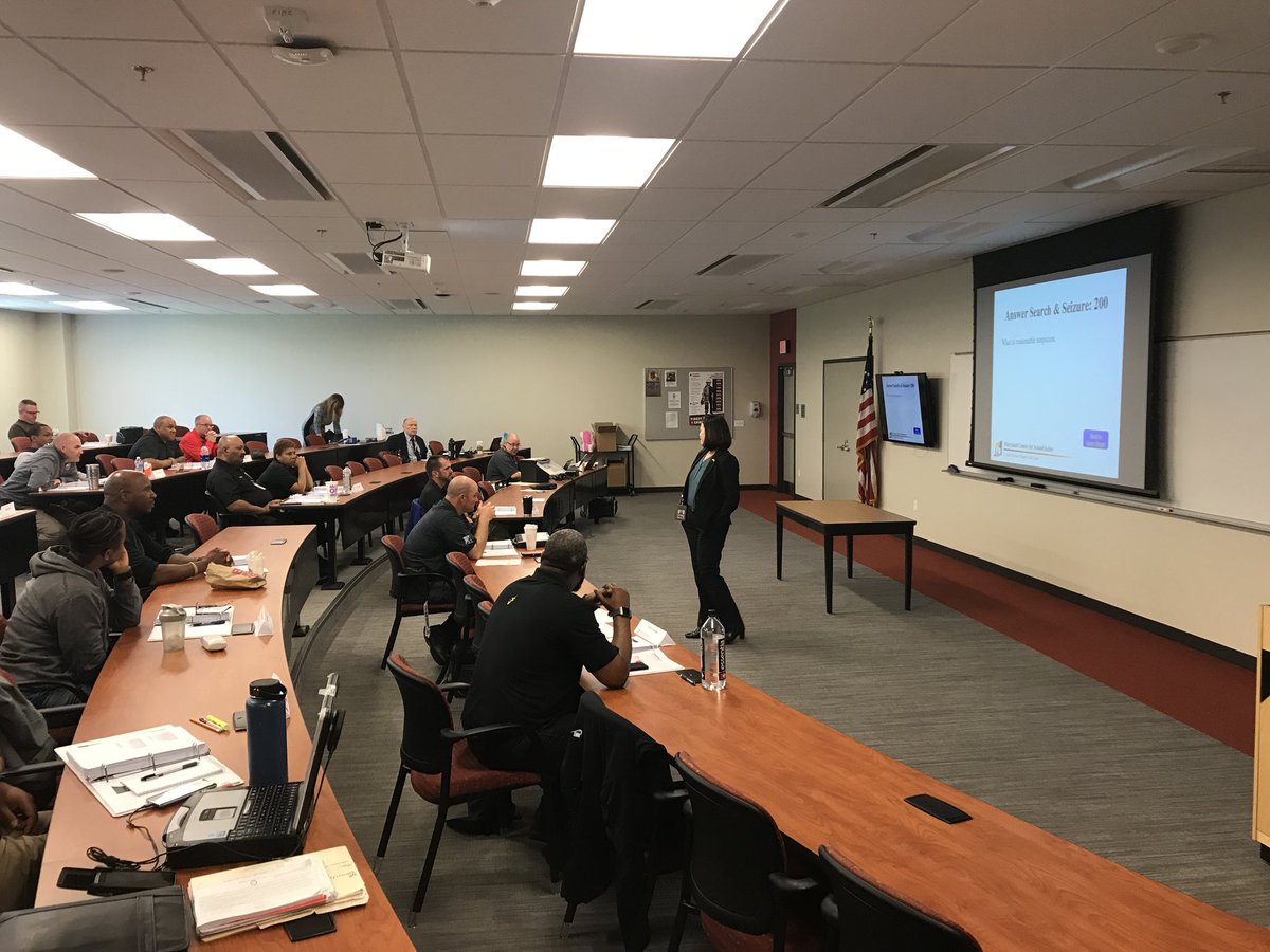 safeschoolsmd's tweet photo. Exec Dir @K_Hession_MD stopped by the school safety training classroom to observe these hardworking students and thanked them for their dedication all week and for what they do for Maryland. She also congratulated them on their course completion.

GREAT WORK EVERYONE! https://t.co/5yb1S8htiO