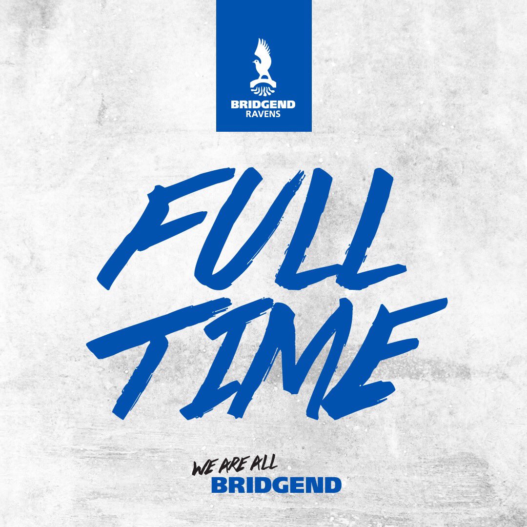 FT BRIDGEND WIN! OUR PLACE IN THE PREMIERSHIP IS SECURED 

⚫️⚪️ 31-34 🔵⚪️