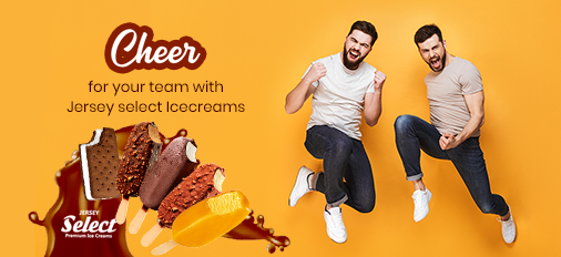 godrejjersey's tweet photo. 8 teams started in the IPL 11, only 2 are standing tall. Get ready for the excitement with Jersey Select Icecream!
#icecream #wescreamicecream #coolyourself #summervibes #havefun #summertimes #chillwithanicecream #jerseyselect #chocolateicecream #IPL #IPLfinals https://t.co/rLxN90WAOf