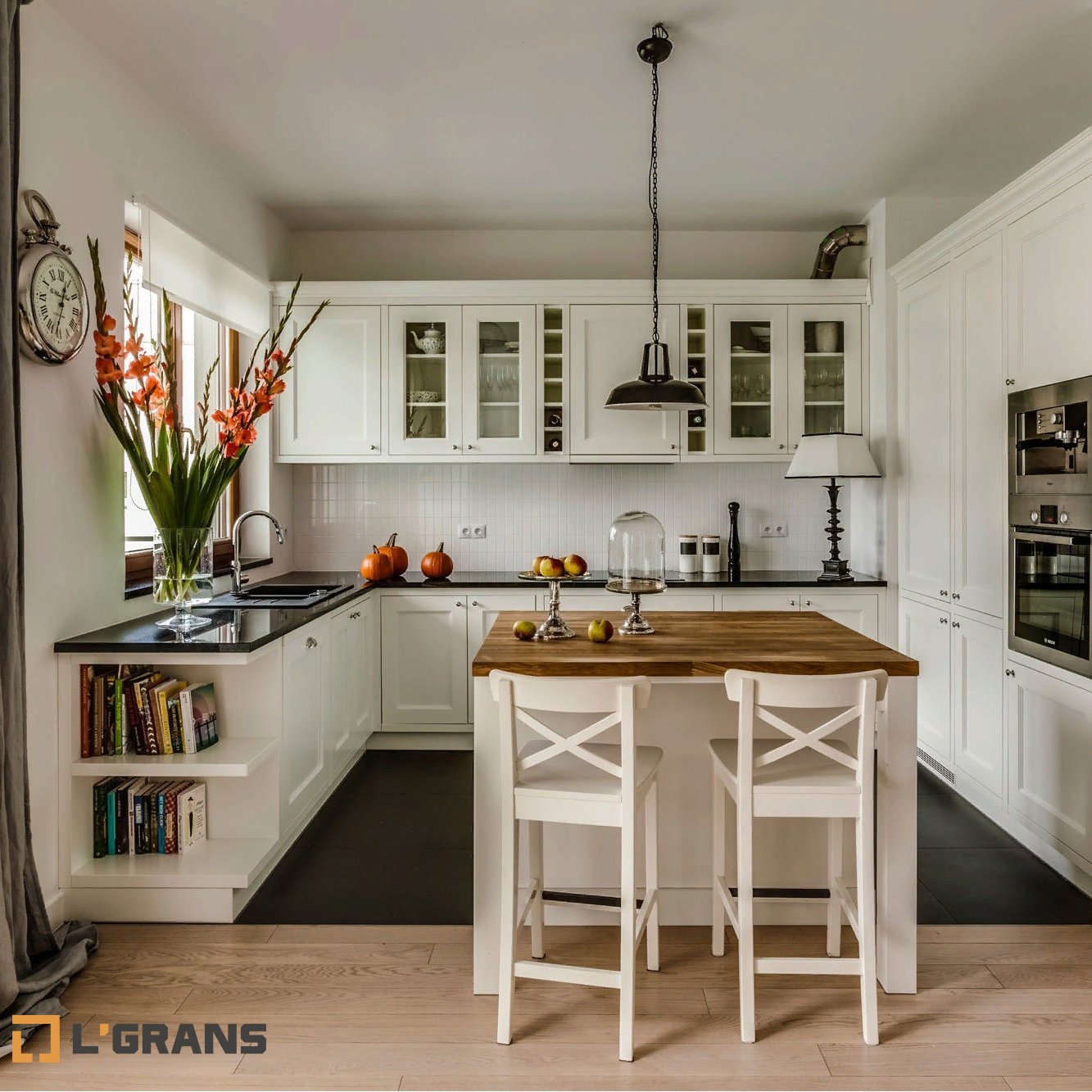 Кухня ИКЕА в стиле прованс