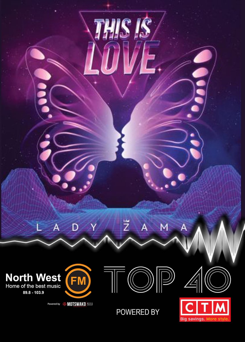 SydneyLetsapa's tweet photo. [NOW PLAYING] on @northwestfm898 Top40 Countdown 

Spot#09 #07WeeksOnNWFMTop40
@Lady_Zamar - This Is Love 

#NWFMTop40
#SaturdayRadio
#GoaBaba
#HomeOfTheBestMusic https://t.co/h4L0JRV1EQ
