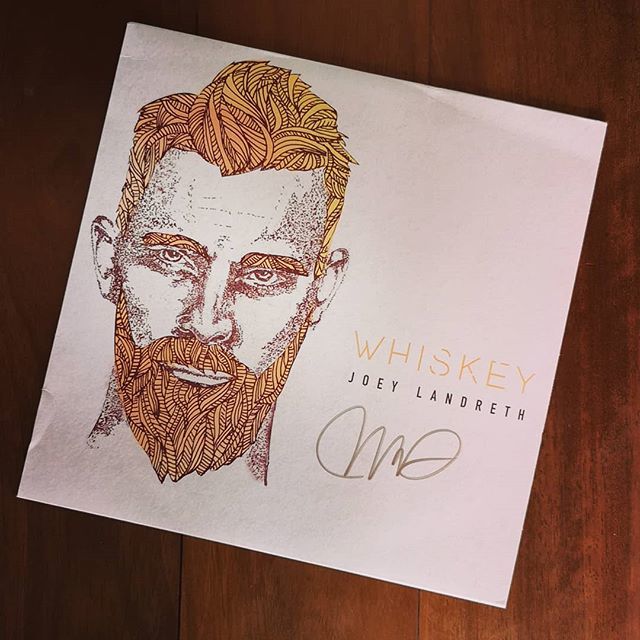 Matt_T_Lee's tweet photo. Yes @joeylandreth !! Looking forward to listening to on vinyl. #vinyl #joeylandreth #whiskey https://t.co/bnb79iO12F