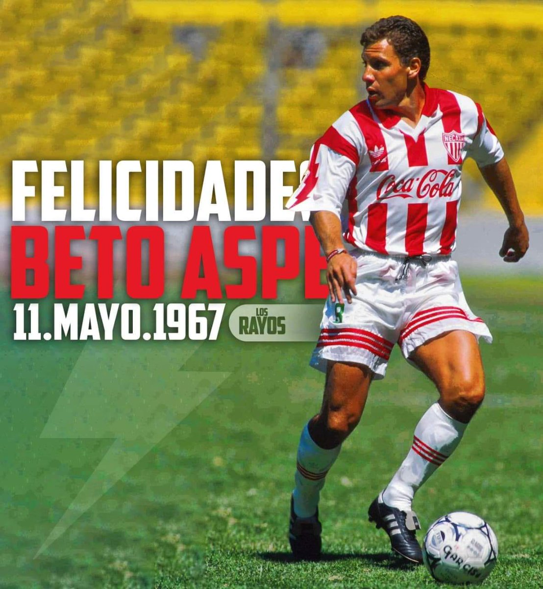 LOSRAYOSN's tweet photo. ¡Feliz Cumpleaños Beto Aspe! quién festeja su aniversario Núm 52.

El porto con orgullo nuestros colores de 1991 a 1997, lo recordaremos como un jugador con carácter, aguerrido, valiente siendo un lider en la cancha ¡Enhorabuena!

Deja aqui tu felicitación para el Capi Aspe! https://t.co/dr3NrOuZJt
