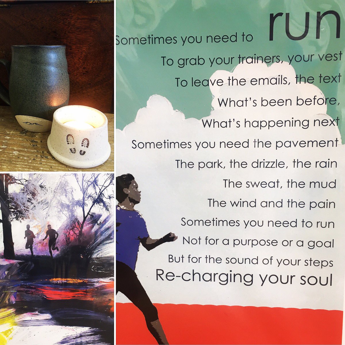 “Run when you can.. Walk if you have to.. crawl if you must.. from Keswick to Barrow.. Just never give up!”
#inspirationaljourney #keeprunning #keswicktobarrow #getoutdoors  #justinenettleton #uplandclay
@HelenaTyce @justineartist @LoveAmbleside @NotJustLakes