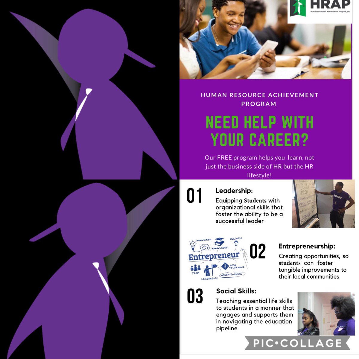 hrapinc's tweet photo. Are you between 16-24? #ComeGROWwithUs and take your career to the next level while at the same time learning how to start your business. To learn more, visit: https://t.co/I5NJmx6JEW. #hrap5 https://t.co/3njaISDlrM