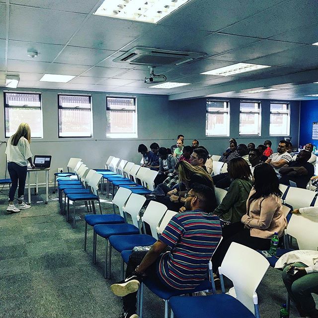 AlistairPugin's tweet image. After lunch, we still have attendees. And we about 4 minutes from the ocean. #SPSDBN bit.ly/2E5FARc