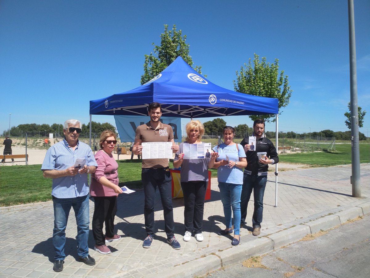 Empezamos la campaña por los parques caninos. Solo hay dos en #Mejorada y los dos los hizo el PP la única vez que hemos gobernado.
#CentradosEnTuFuturo #26M #VotaPP
