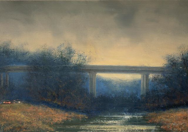 Preparing for the forthcoming Peter Archer exhibition which will open at the gallery on 8th June

Here is a possible image for the front of the card..... #theartstabledorset #whatsondorset #jerwoodprize #motorway #landscapepainting #interiordesign #goldsmithschool #artscouncil