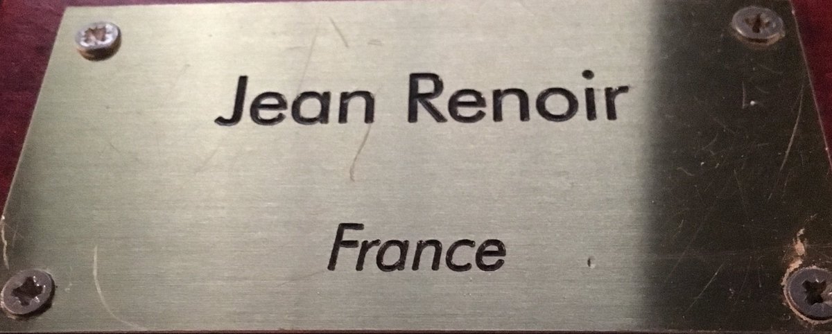  #LesCinéastesDuHangarRangée 6127 - JEAN RENOIR15 septembre 1894 - 12 février 1979(France)- Nana (26)- La Grande Illusion (37)- La Bête Humaine (38)- La Règle du Jeu (39)- Une Partir de Campagne (46)- Le Fleuve (51)- French Cancan (54)- Le Caporal Épinglé (62)