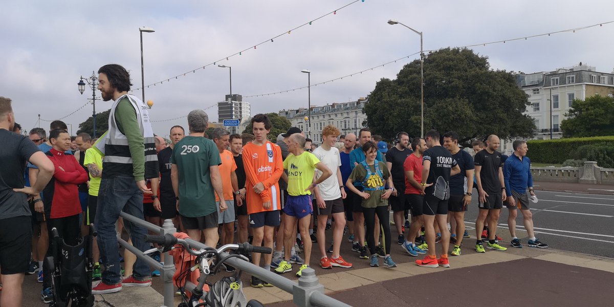 Afternoon parkrunites, results are up for southsea parkrun. Thanks to all the volunteers and Alison for the below photos of the start. Big shout out to the many first timers - thanks for coming and to Vicky Anderson and Steven Wren who both hit 50 milestones today!