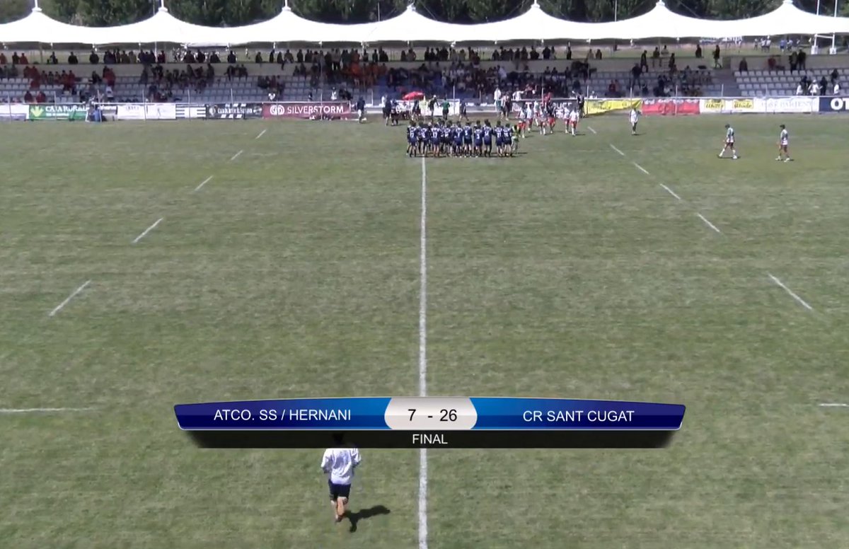 rugbysantcugat's tweet photo. Final a Pepe Rojo #CES16 @hernanirugby 7 - 26 @rugbysantcugat #forçasantcu @emisionesdepor @BDOSpain @GrupoSolventis @GlobalRacingOil @SantCugatCreix https://t.co/a727NAOQwi