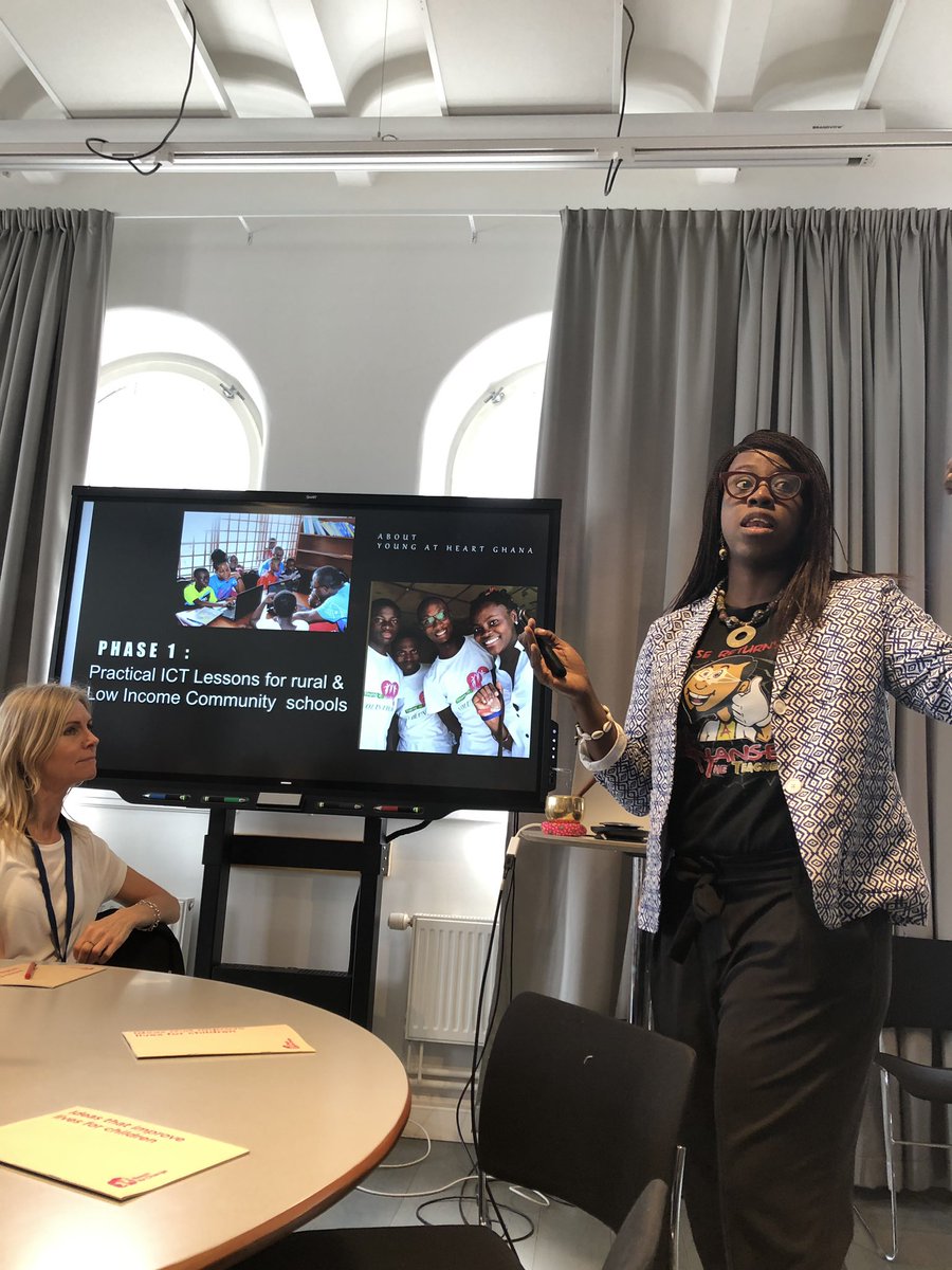 JMGodwyll's tweet image. Another step up for Team Young At Heart GH and students &amp;amp; teachers in the rural and low income communities we work with! Pitched our #LabandLibraryOnWheels as a solution to the infrastructure gap plaguing practical STEAM lessons. We came. We pitched. We won!