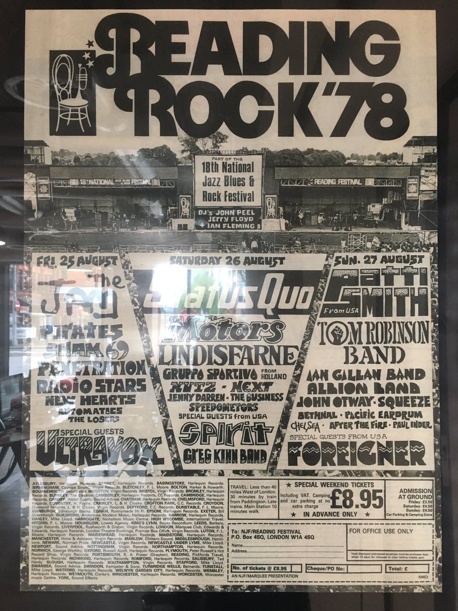 Weekend tickets £8.95! Back when it was called Reading Rock. #UpTheHarris #rdguk #readingfestival #SaturdayMorningGroove #ReadingRocks