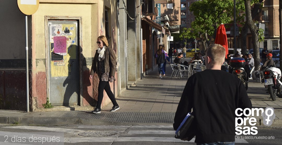 comopresas's tweet photo. "Mari"
Plaza de Sant Jordi, Lleida.
04/05/2019
#comopresas #artivismo #compresas #compresa #feminismo #feminism #artivism #Lleida #Bordeta #streetart #urbanart #art #arte #Mari #collage #divorcio #Benidorm #sanitarytowel #ArteCallejero #LaBordeta #divórciate #empoderamiento https://t.co/oSEO6RKHvC