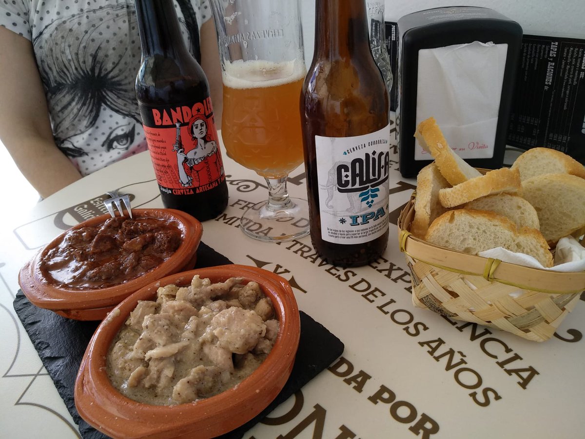 Hola #Mayo, qué tal? #Cordoba #tapas #cervezartesanal #carrillada #aperitivo
