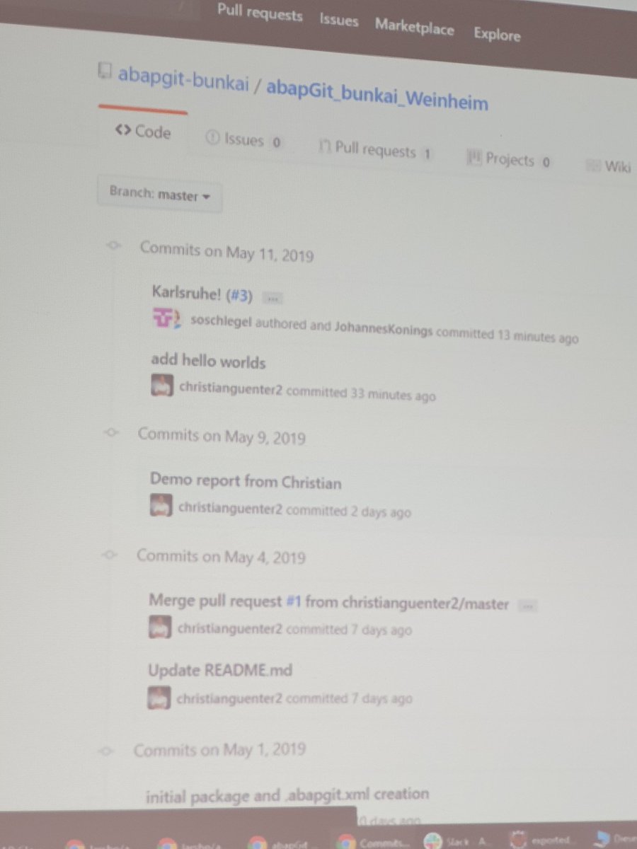 WachterSascha's tweet image. Karlsruhe vorne mit dabei🥳
#abapGitBunKai