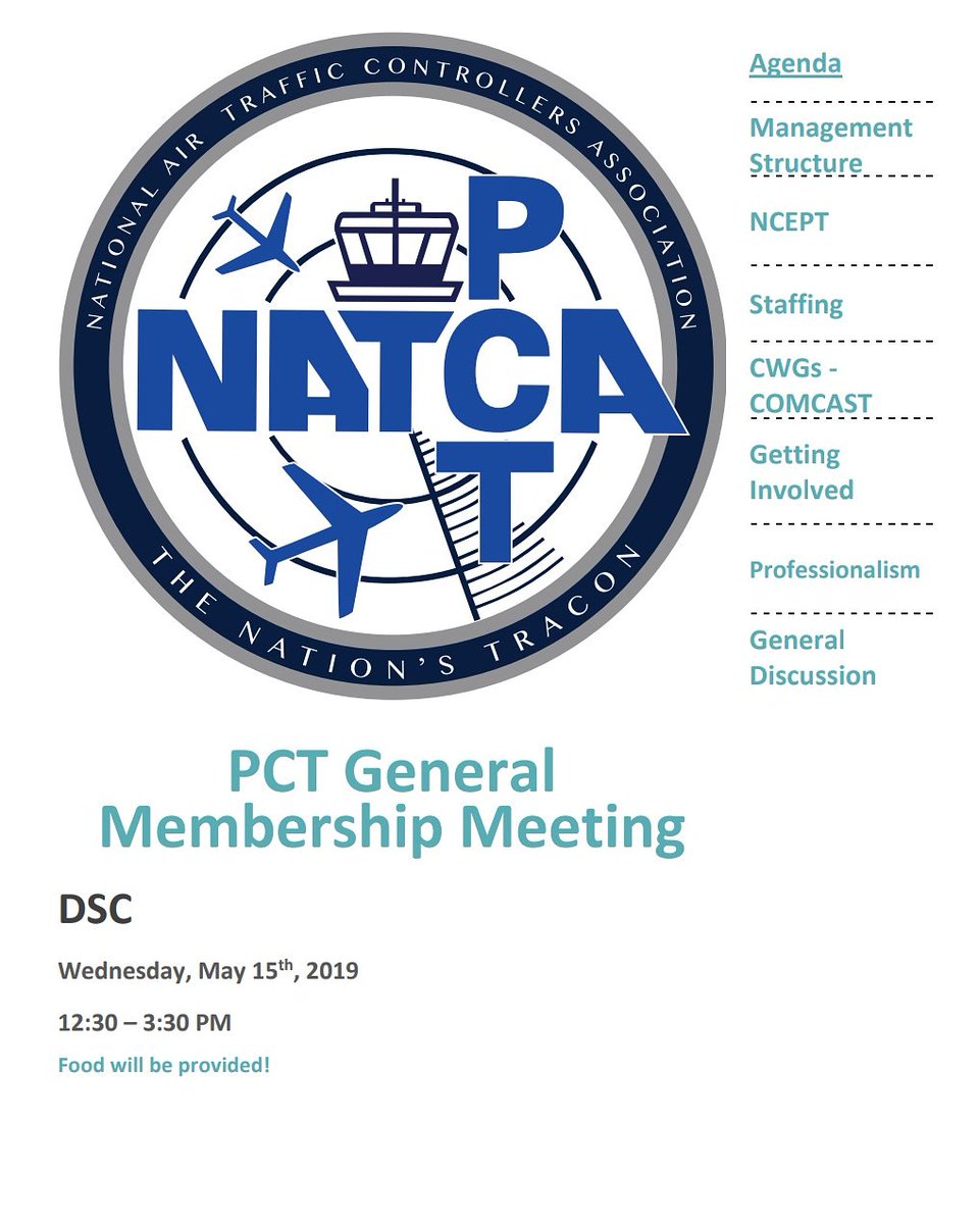 The Nation's TRACON (PCT NATCA) (@nationstracon) on Twitter photo 