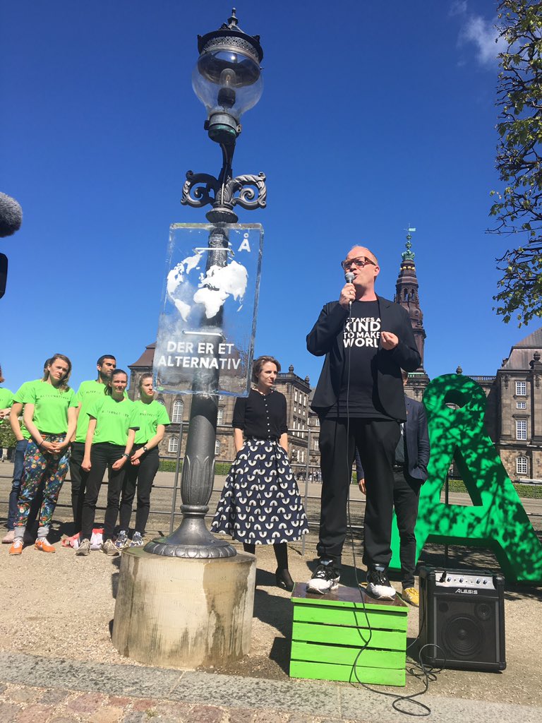 Påmindelse fra @rasmusnordqvist , der lige husker os alle på, at det ikke bare er ét klimavalg, men to. Der er nemlig både ep- og ft-valg i løbet af den næste måned. #hopeisback #stemgrønnest #derforuffe