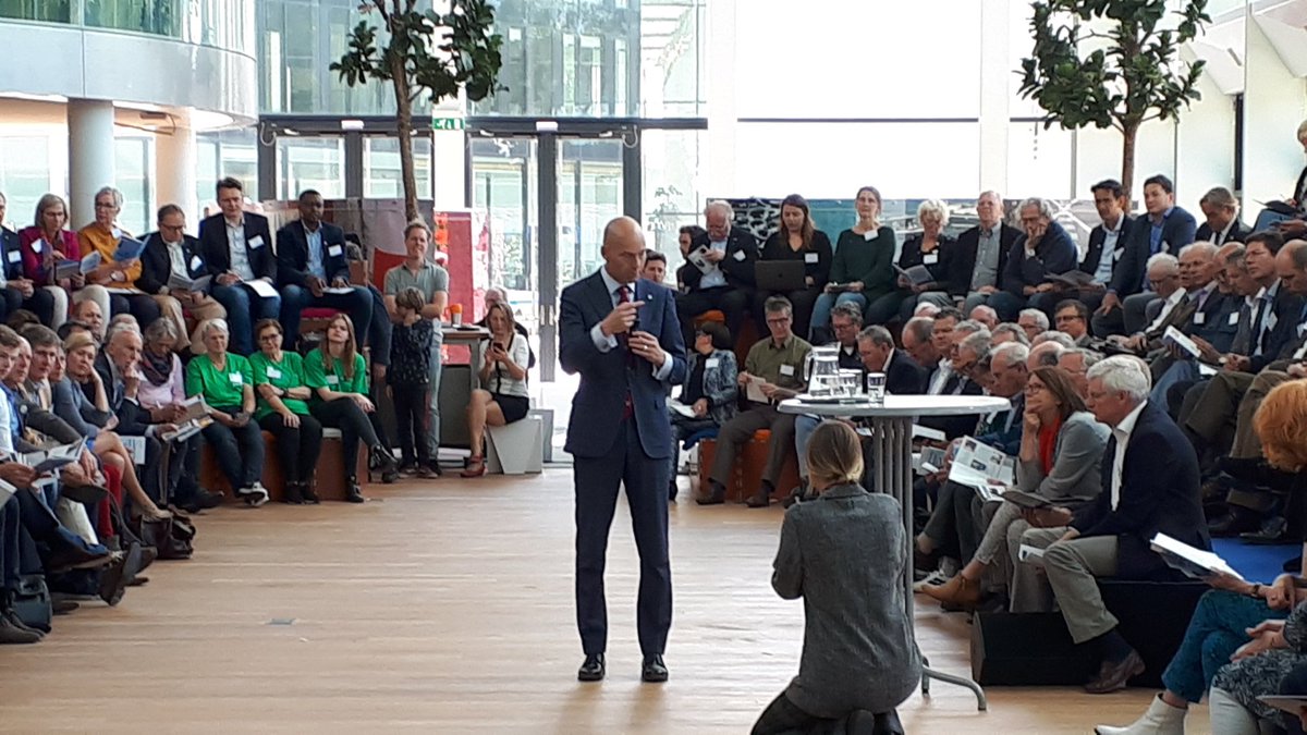 arnoudmolenaar's tweet photo. At Dutch Rotary Water Seminar keynotes of @PVV_GCA and @delta_comm plea for collaboration  with @Rotary @RotaryNL to speed up and scale up Global Climate Adaptation! We have to act now! https://t.co/3BFSamK9r4