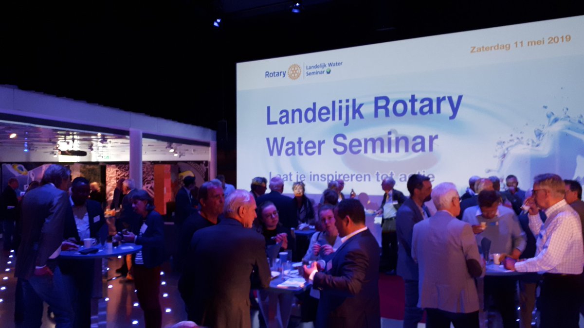 arnoudmolenaar's tweet photo. At Dutch Rotary Water Seminar keynotes of @PVV_GCA and @delta_comm plea for collaboration  with @Rotary @RotaryNL to speed up and scale up Global Climate Adaptation! We have to act now! https://t.co/3BFSamK9r4