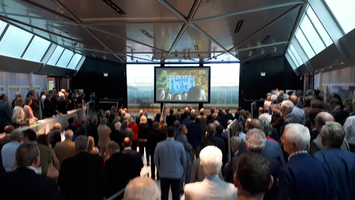 arnoudmolenaar's tweet photo. At Dutch Rotary Water Seminar keynotes of @PVV_GCA and @delta_comm plea for collaboration  with @Rotary @RotaryNL to speed up and scale up Global Climate Adaptation! We have to act now! https://t.co/3BFSamK9r4