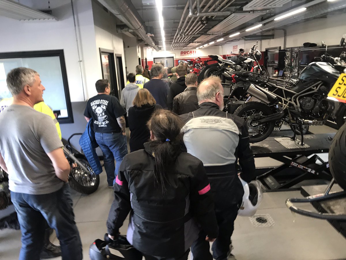 TriumphGlasgow's tweet image. Full house for our #WorkshopTour during #TFest2019!