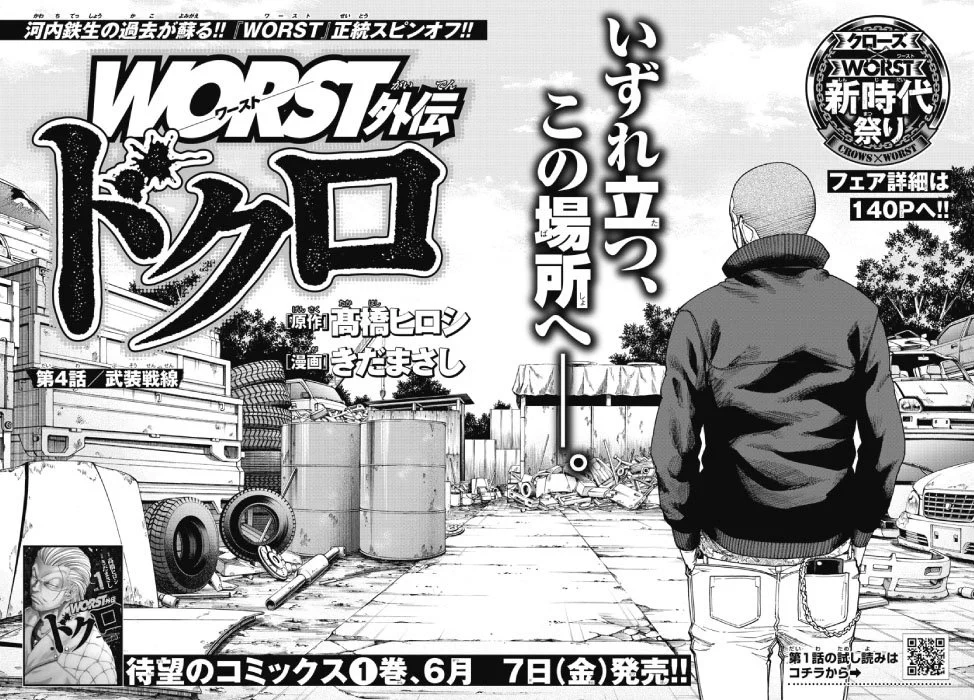 未開封 武装戦線 WORST CROWS 月刊少年チャンピオン 付録 まとめ売り