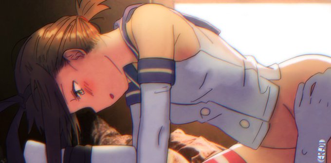 【ちょっとえっちな吹雪 可愛い服装な吹雪】
「逃がさないよ」 