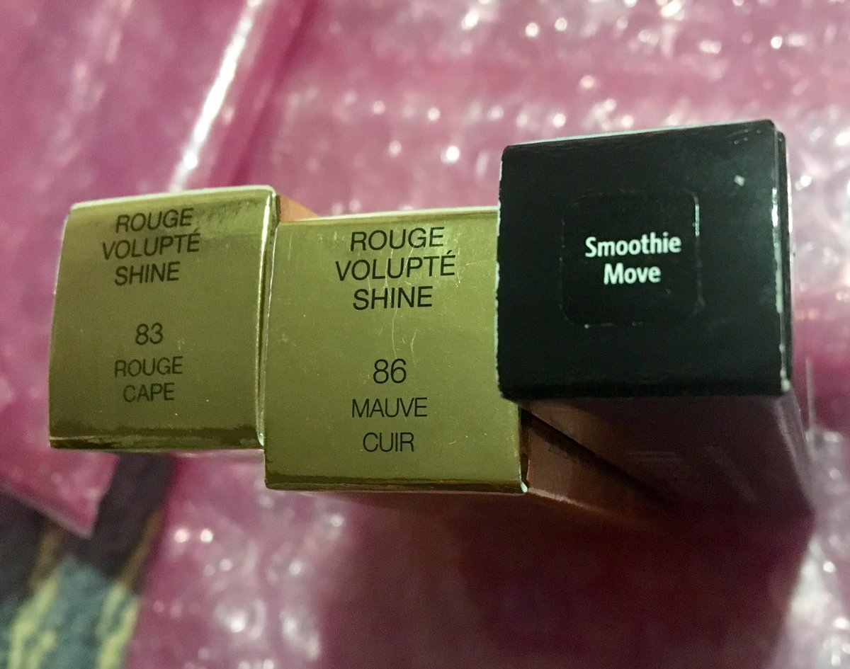 LOOPBOXX's tweet photo. มาถึงของแรร์กันเลย มีแค่ 3 แท่ง ลดจากเคาน์เตอร์แล้วจ้า

💛YSL Rouge Volupte Shine 
#83 -1 , #86 -1
🌈1,350฿

💛Bobbi Brown Crushed Liquid Lip
#SmoothieMove -1
🌈990฿ https://t.co/Nwb1C4qUy1
