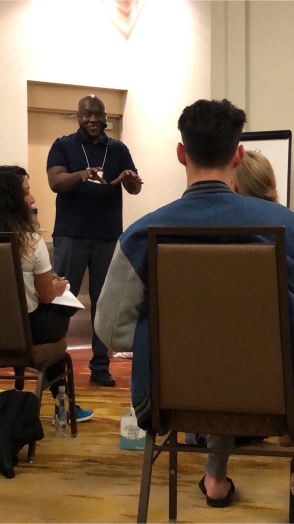 JediCaveman's tweet photo. Day 1- BE.
2nd Speaker of Day 1... #ReginaldMckiver
30 years of awakening the asleep, bringing them into consciousness, and connecting them to their source.
One more #speaker who is going to literall shift their identity in real time, with proof...in 2 hours.
#HighImpactLive https://t.co/uHmtBUnlYA