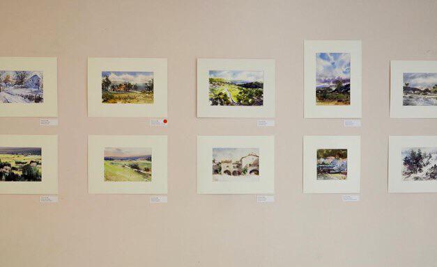 SBDxI's tweet photo. 🔴ATENCIÓ🔴
Només queda aquesta tarda per visitar l'exposició d'aquarel·les @horitzonsama 
No us ho perdeu, hi serem de 18 a 20
Recordeu que tota la recaptació per la venda de les obres de Guillem Bosch, van a Solidaritat pels represaliats del estat espanyol. https://t.co/Dbqy2FEfEO